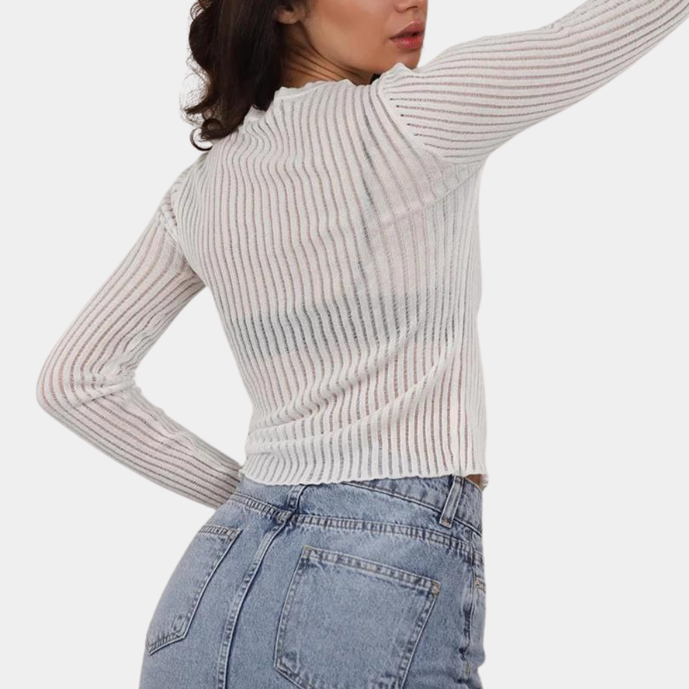 Alina | Trendy Long Sleeve Top for Women