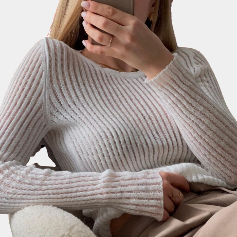 Alina | Trendy Long Sleeve Top for Women