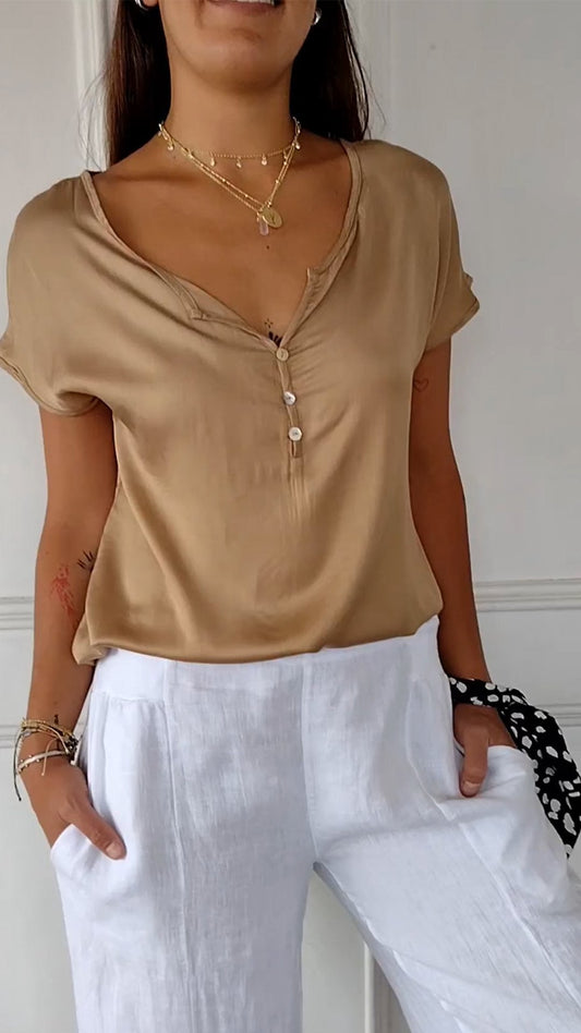 Lunelle | Lightweight Blouse with Relaxed Fit