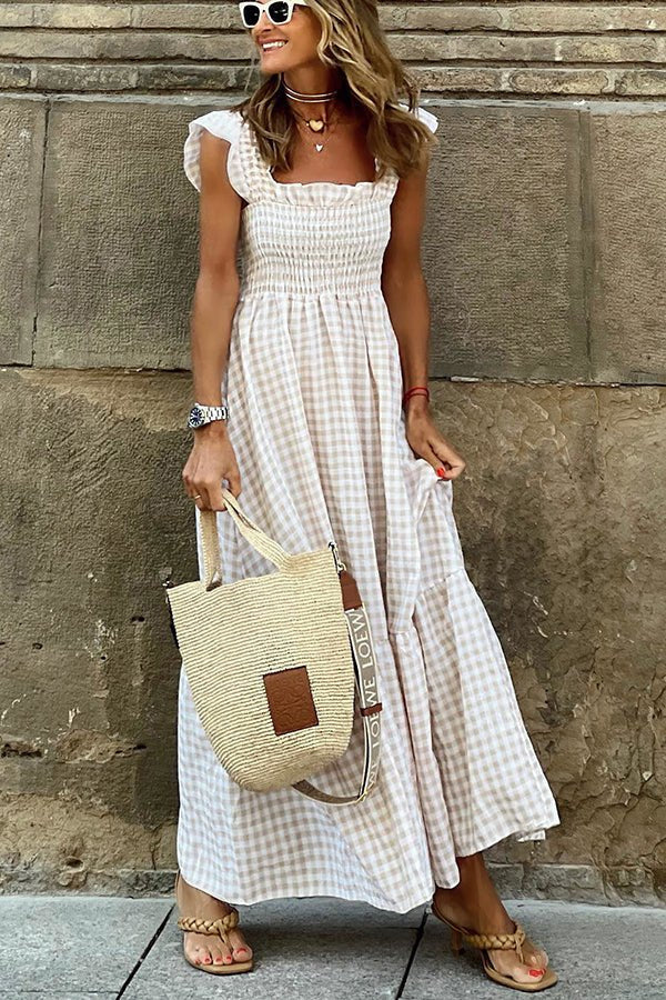 Serine | Softline Day Dress with Subtle Elegance