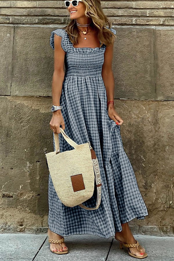 Serine | Softline Day Dress with Subtle Elegance
