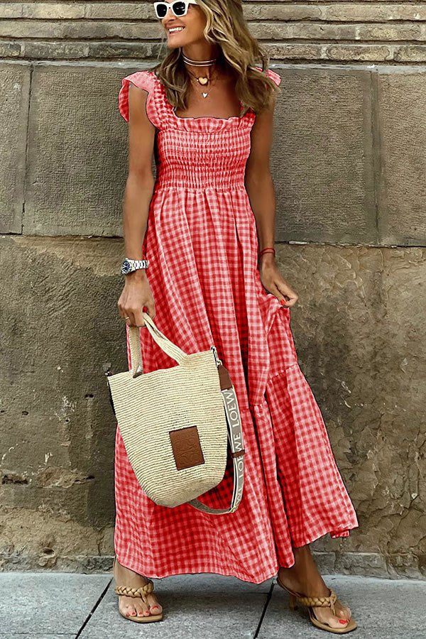 Serine | Softline Day Dress with Subtle Elegance