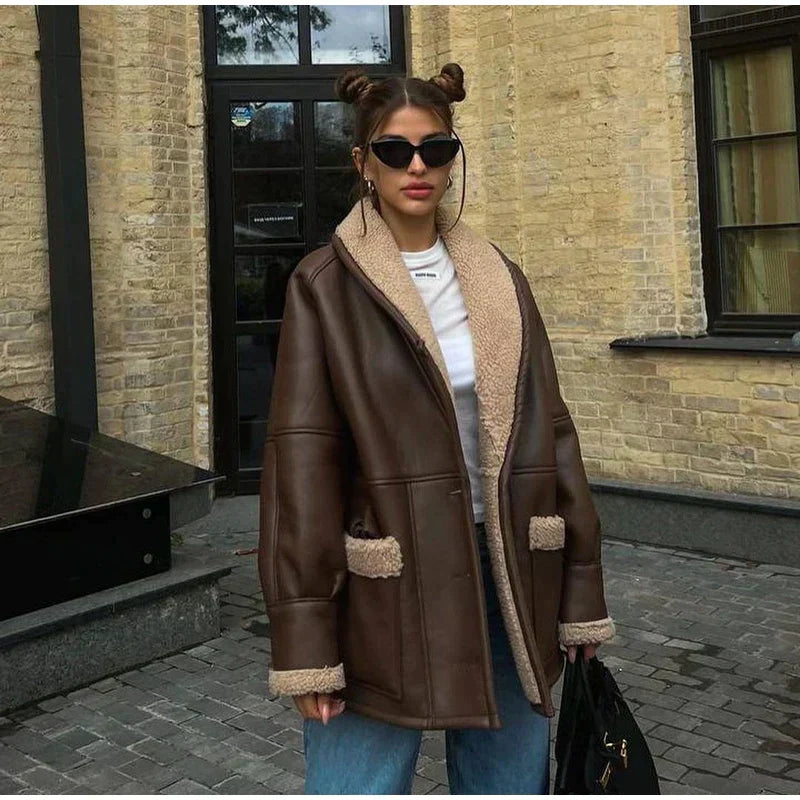 Eleonora | Fashionable Jacket with Belt for Women