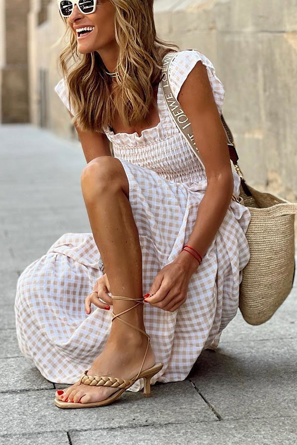 Serine | Softline Day Dress with Subtle Elegance
