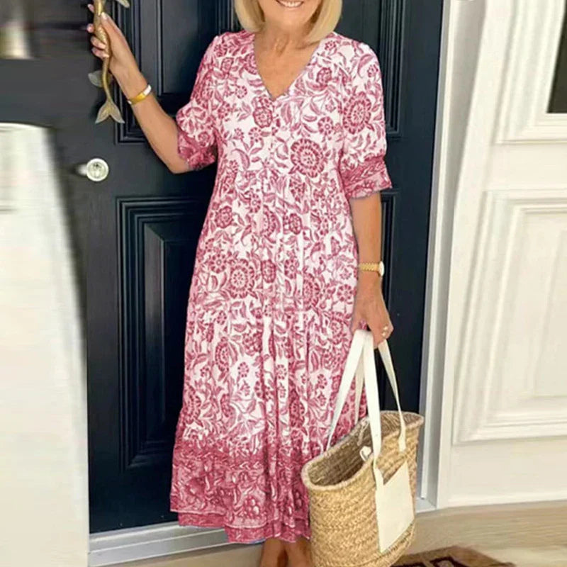 Rivora | Boho Flow Dress with Relaxed Spirit