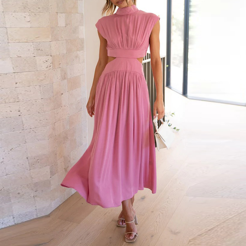 Solis | Draped Comfort Dress for Everyday Ease